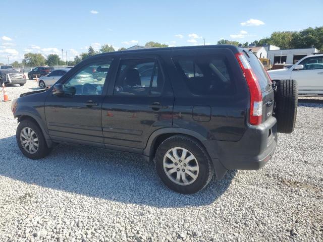 JHLRD78865C036007 - 2005 HONDA CR-V EX BLACK photo 2