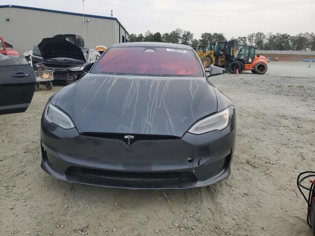 5YJSA1E64MF451688 - 2021 TESLA MODEL S Մոխրագույն լուսանկար 5