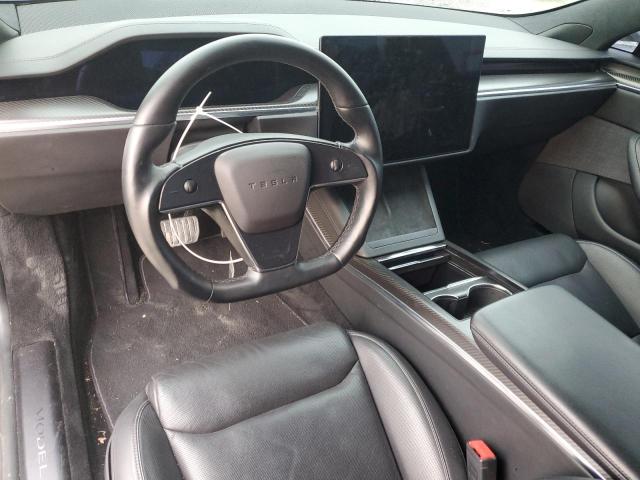 5YJSA1E64MF451688 - 2021 TESLA MODEL S Մոխրագույն լուսանկար 8