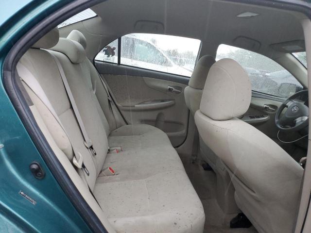 2T1BU4EEXAC235473 - 2010 TOYOTA COROLLA BASE GREEN photo 10
