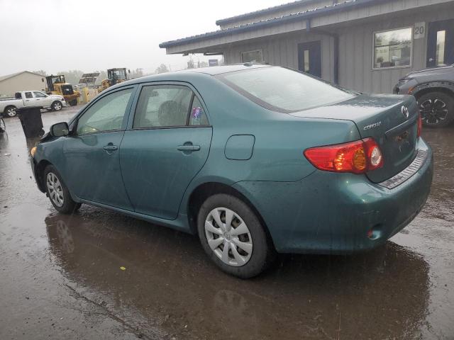 2T1BU4EEXAC235473 - 2010 TOYOTA COROLLA BASE GREEN photo 2
