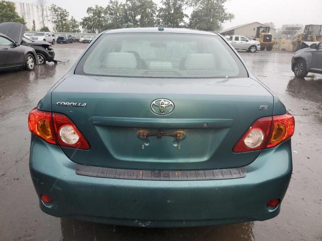 2T1BU4EEXAC235473 - 2010 TOYOTA COROLLA BASE GREEN photo 6