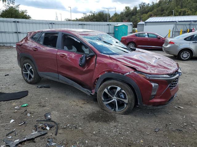 KL77LGE2XRC022430 - 2024 CHEVROLET TRAX 1RS RED photo 4