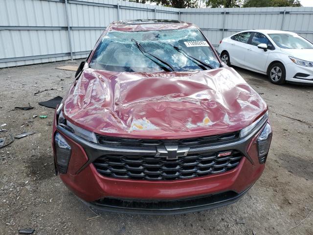KL77LGE2XRC022430 - 2024 CHEVROLET TRAX 1RS RED photo 5