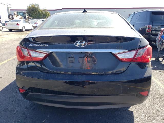 5NPEB4AC5EH832850 - 2014 HYUNDAI SONATA GLS BLACK photo 6