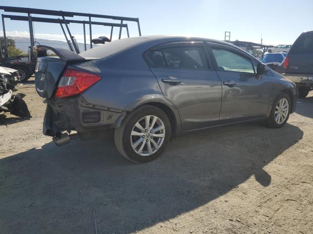 19XFB2F9XCE336689 - 2012 HONDA CIVIC EXL CHARCOAL photo 3