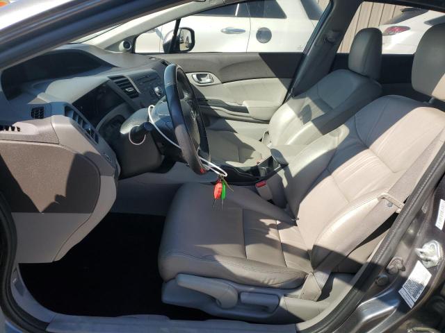 19XFB2F9XCE336689 - 2012 HONDA CIVIC EXL CHARCOAL photo 7