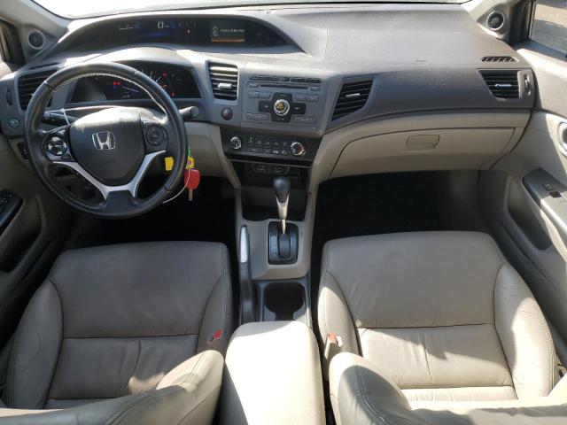 19XFB2F9XCE336689 - 2012 HONDA CIVIC EXL CHARCOAL photo 8