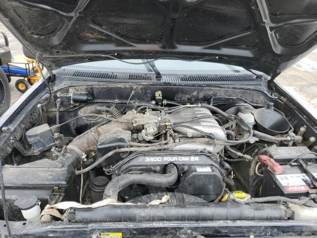 5TEGN92N82Z004278 - 2002 TOYOTA TACOMA DOUBLE CAB PRERUNNER BLACK photo 11