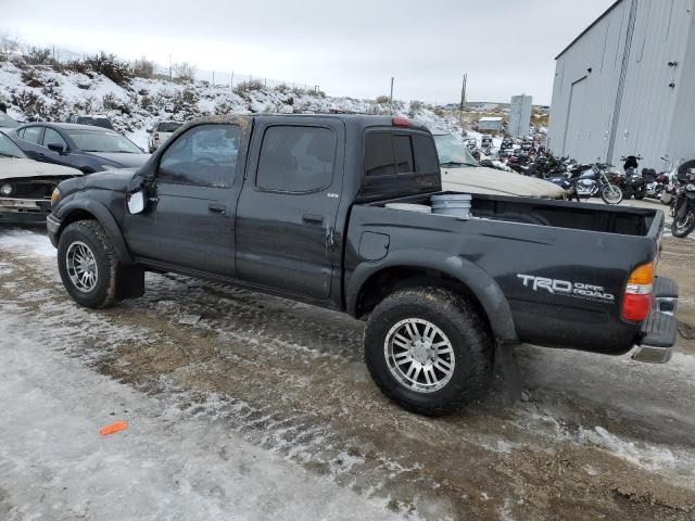 5TEGN92N82Z004278 - 2002 TOYOTA TACOMA DOUBLE CAB PRERUNNER BLACK photo 2