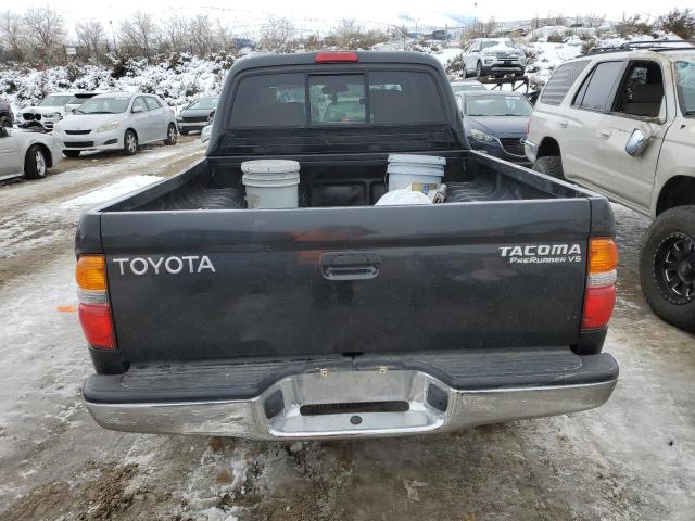 5TEGN92N82Z004278 - 2002 TOYOTA TACOMA DOUBLE CAB PRERUNNER BLACK photo 6