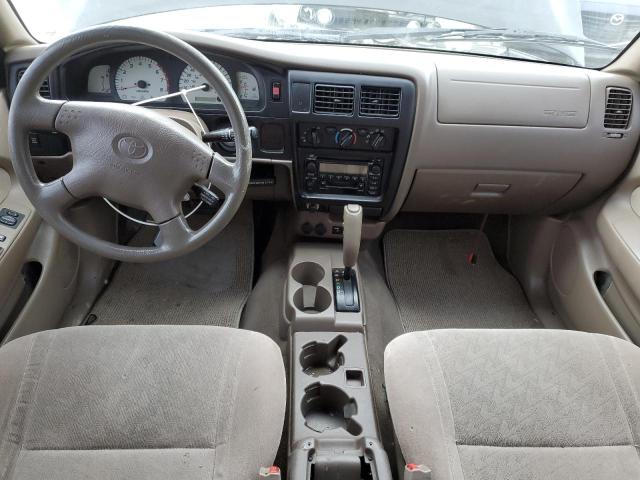 5TEGN92N82Z004278 - 2002 TOYOTA TACOMA DOUBLE CAB PRERUNNER BLACK photo 8