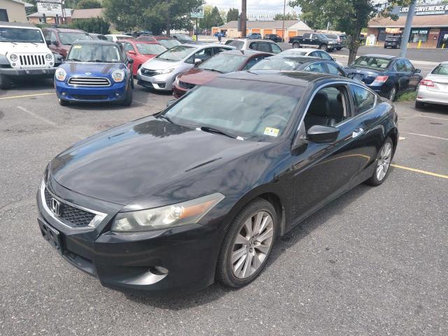1HGCS22838A011197 - 2008 HONDA ACCORD EXL BLACK photo 2