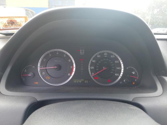 1HGCS22838A011197 - 2008 HONDA ACCORD EXL BLACK photo 8