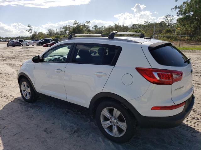 KNDPB3A21D7497597 - 2013 KIA SPORTAGE BASE WHITE photo 2