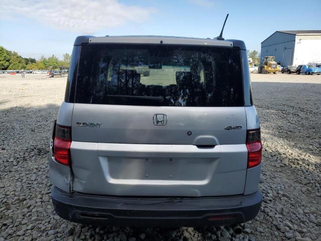 5J6YH28799L001663 - 2009 HONDA ELEMENT EX ვერცხლისფერი ფოტო 6