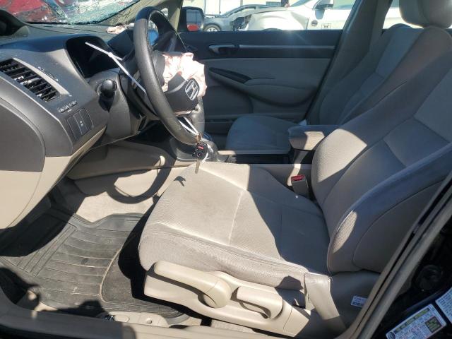 JHMFA3F28BS000352 - 2011 HONDA CIVIC HYBRID BLACK photo 7