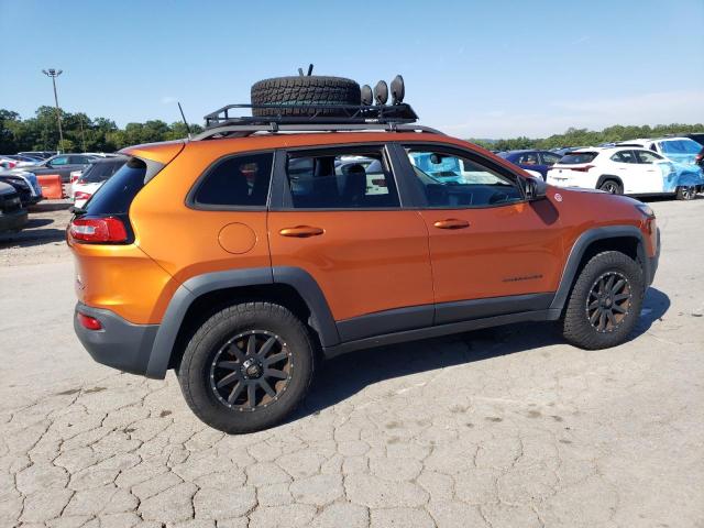 1C4PJMBS2FW757327 - 2015 JEEP CHEROKEE TRAILHAWK ORANGE photo 3