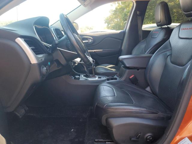 1C4PJMBS2FW757327 - 2015 JEEP CHEROKEE TRAILHAWK ORANGE photo 7