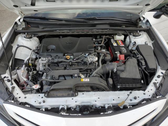 4T1G11AK2RU261276 - 2024 TOYOTA CAMRY SE NIGHT SHADE WHITE photo 11