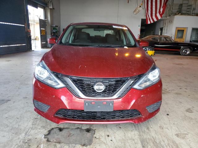 3N1AB7AP6HY365001 - 2017 NISSAN SENTRA S MAROON photo 5