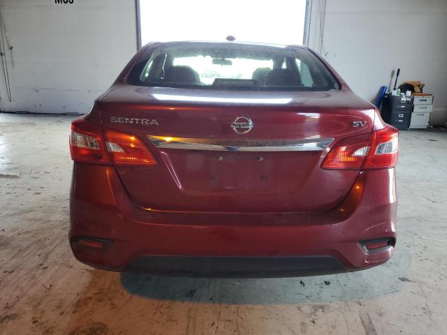 3N1AB7AP6HY365001 - 2017 NISSAN SENTRA S MAROON photo 6