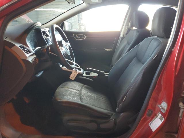 3N1AB7AP6HY365001 - 2017 NISSAN SENTRA S MAROON photo 7