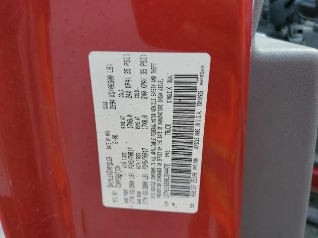1D7HU16206J244472 - 2006 DODGE RAM 1500 ST RED photo 12