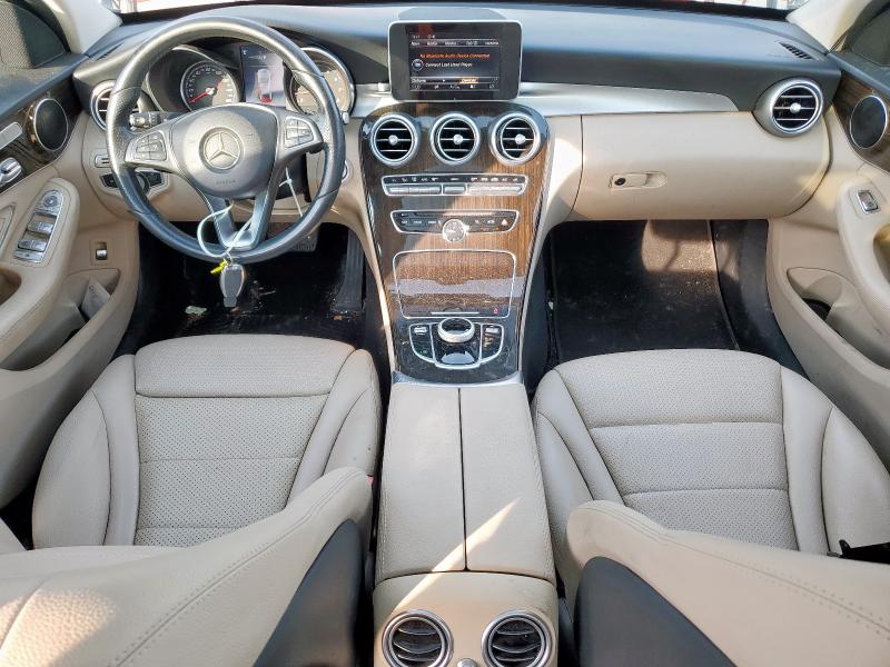 WDDWF4JB6JR332382 - 2018 MERCEDES-BENZ C 300 GRAY photo 8