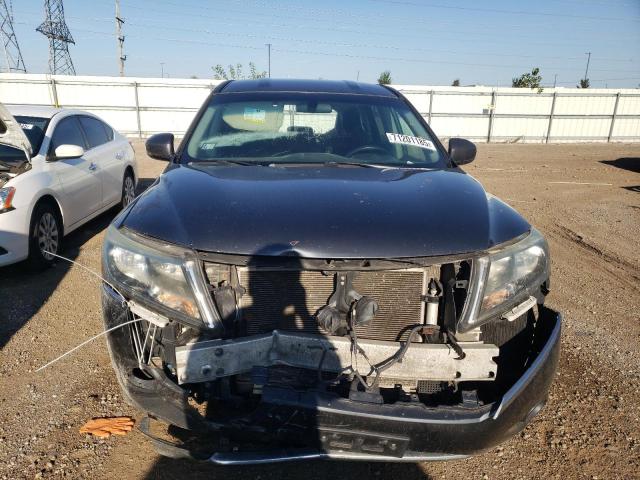 5N1AR2MM2EC641171 - 2014 NISSAN PATHFINDER S ნაცრისფერი ფოტო 5