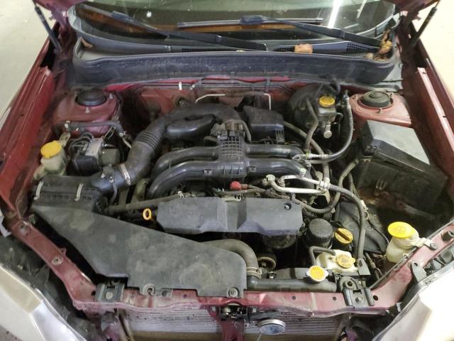 JF2SHAGC0BH726440 - 2011 SUBARU FORESTER TOURING 勃艮第红 照片 12