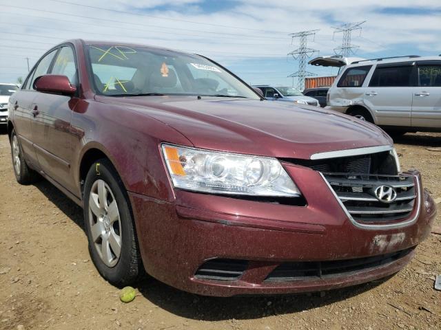 5NPET4AC2AH586041 - 2010 HYUNDAI SONATA GLS BURGUNDY photo 1