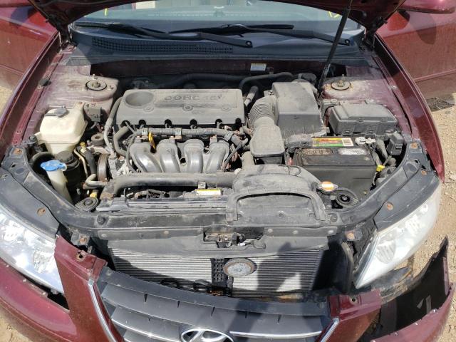 5NPET4AC2AH586041 - 2010 HYUNDAI SONATA GLS BURGUNDY photo 7