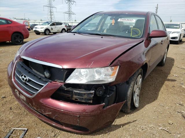 5NPET4AC2AH586041 - 2010 HYUNDAI SONATA GLS BURGUNDY photo 9