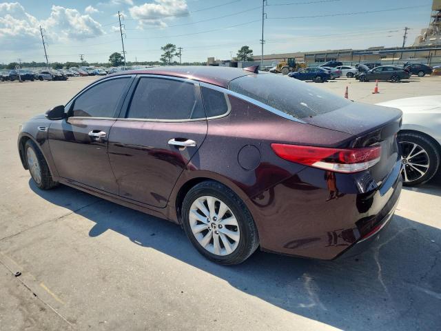 5XXGT4L31JG272401 - 2018 KIA OPTIMA LX Bordo foto 2