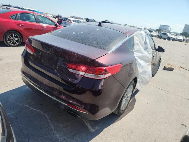 5XXGT4L31JG272401 - 2018 KIA OPTIMA LX Bordo foto 3