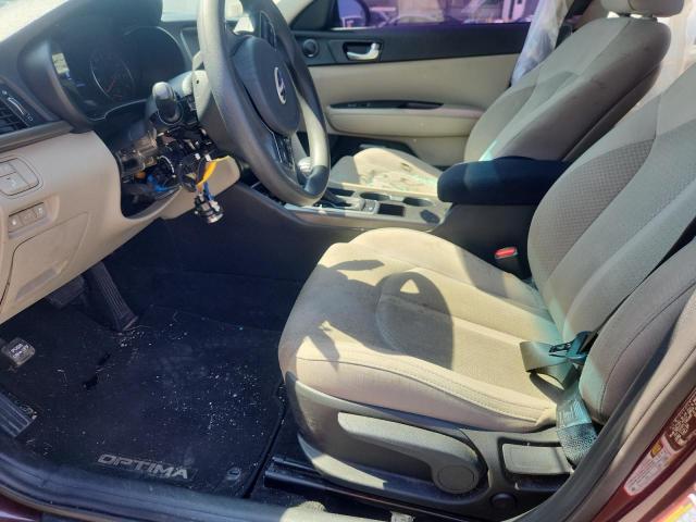 5XXGT4L31JG272401 - 2018 KIA OPTIMA LX Bordo foto 7