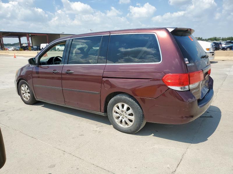 5FNRL38298B043612 - 2008 HONDA ODYSSEY LX BURGUNDY photo 2