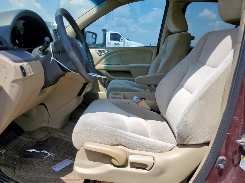 5FNRL38298B043612 - 2008 HONDA ODYSSEY LX BURGUNDY photo 7