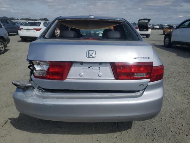 1HGCM568X5A179419 - 2005 HONDA ACCORD EX SILVER photo 6