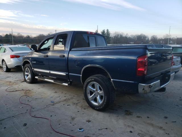 1D7HU18208J175802 - 2008 DODGE RAM 1500 ST BLUE photo 2