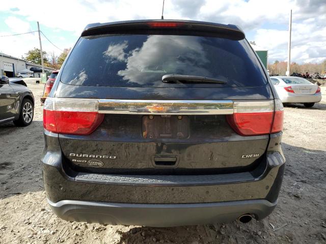 1C4RDJDG9CC112310 - 2012 DODGE DURANGO CREW BLACK photo 6