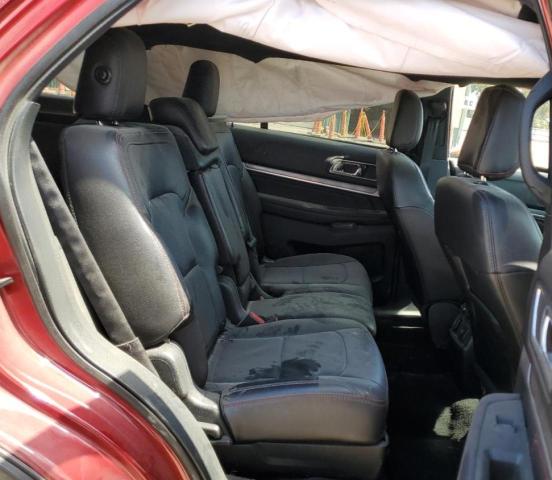1FM5K8GT8KGA54599 - 2019 FORD EXPLORER SPORT Բորդո լուսանկար 10