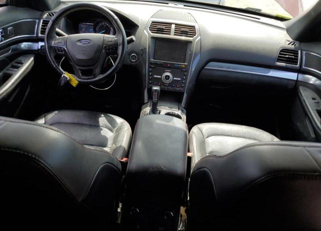 1FM5K8GT8KGA54599 - 2019 FORD EXPLORER SPORT Բորդո լուսանկար 8