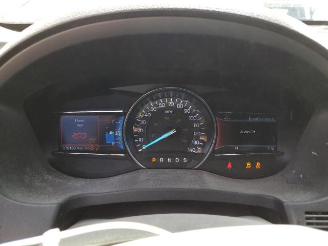 1FM5K8GT8KGA54599 - 2019 FORD EXPLORER SPORT Բորդո լուսանկար 9