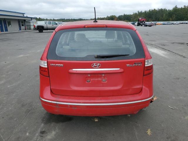 KMHDB8AE8AU075412 - 2010 HYUNDAI ELANTRA GLS RED photo 6