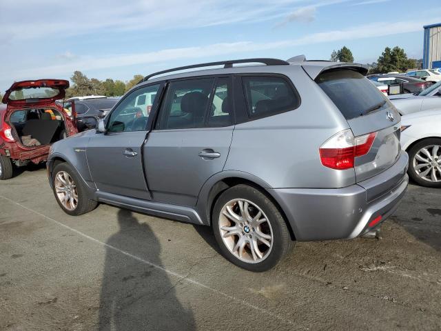 WBXPC93418WJ19115 - 2008 BMW X3 3.0SI SILVER photo 2