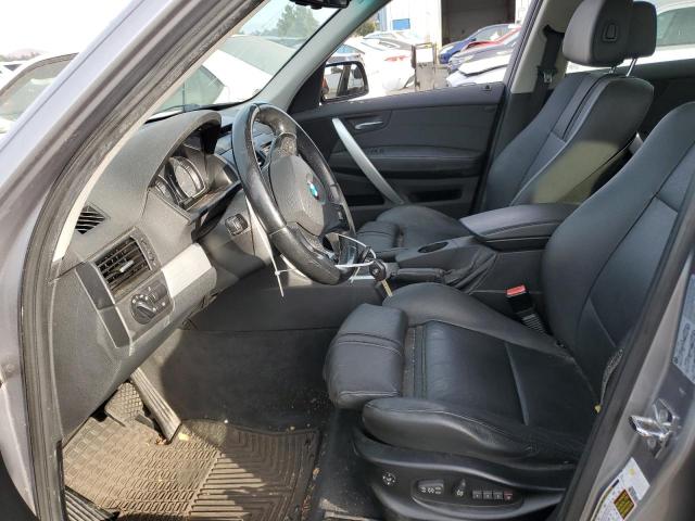 WBXPC93418WJ19115 - 2008 BMW X3 3.0SI SILVER photo 7