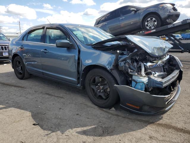 3FAHP0HA4BR198862 - 2011 FORD FUSION SE BLUE photo 4