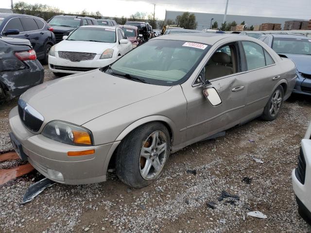 1LNHM86S12Y689786 - 2002 LINCOLN LS Qəhvəyi foto 2